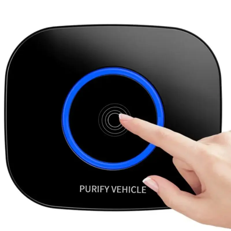 A95E-HEPA Filter Car Air Purifier Negative Air Clearing Machine Vehicle Deodorant Aroma Diffuser