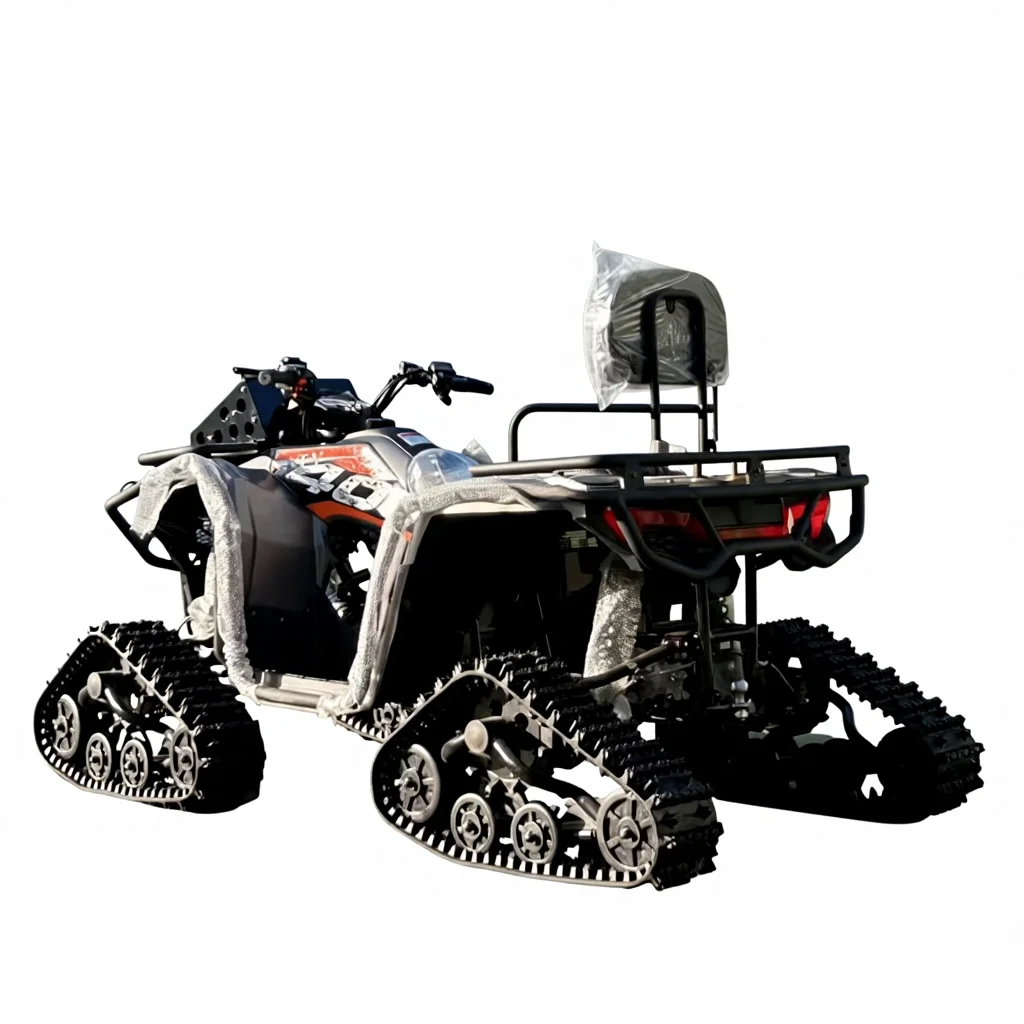 High Quality New Style Cheap Snow Track 350cc Atv