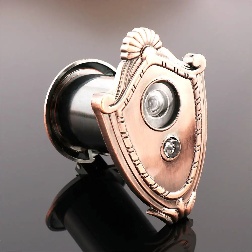 

Adjustable Multi-function 180 Degree Hole Viewer Wide Angle Door Peep Doorbell Security Door Peep Sight Hole Cat's Eye