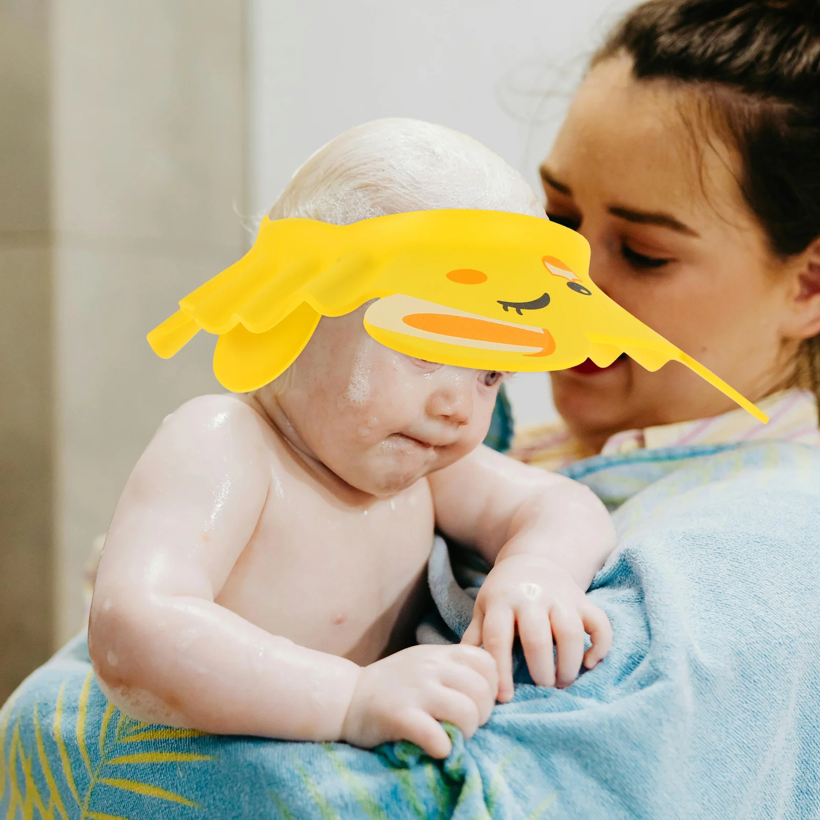 

Регулируемая детская шапочка для душа, 2 шт., шапочка для мытья волос для малышей, щиток для мытья волос, шапочка для ванны для детей, детская шапочка для душа для ванны