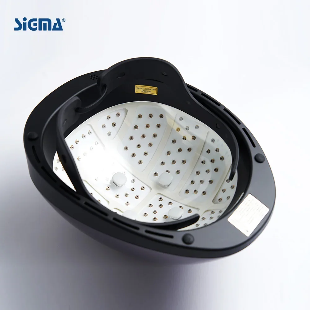 SIGMA Hair Regrowth Helmet Low Level la ser Therapy 650nm Red Light Hair Loss Treatment