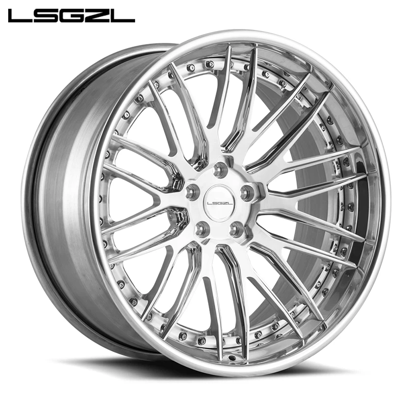 Auto Parts Custom Wheels 17-22 Inch Narrow Spoke Forged Rim Sporty Appearance Passenger Car Alloy Wheels