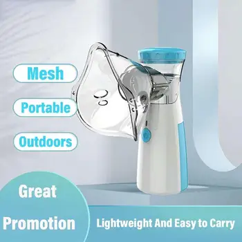 2-in-1 Mini Nano Ion Mist Sprayer - Facial Steamer & Air Humidifier with Water Tank Skin…