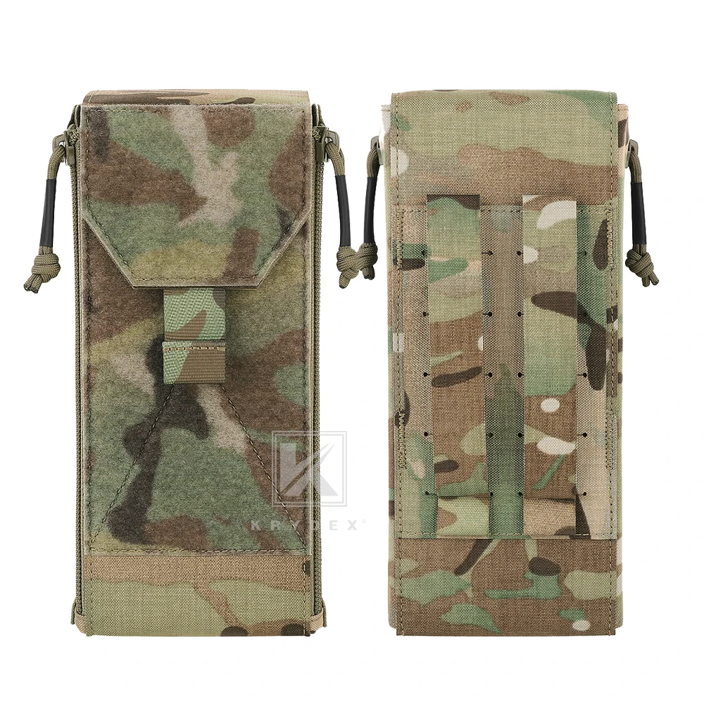 KRYDEX Tactical Shotgun Shell Pouch 24 Rounds Cartridge Bag 8 Guage 12 Guage Molle Ammo Holder Pouch Hunting Accessories