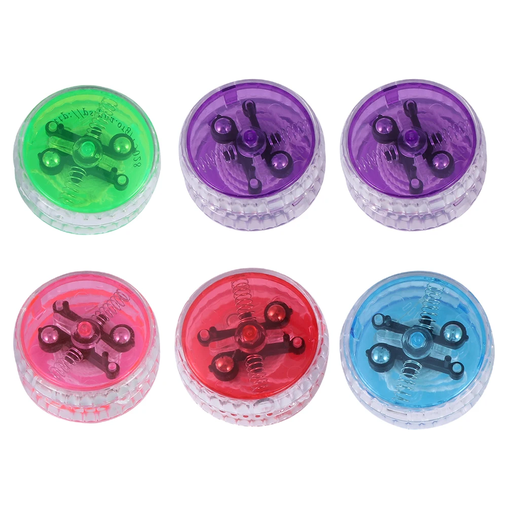 

LED Yo-yo Toys Premium Plastic String Kids Professional Luminous Yoyo Hand Eye Coordination Fun Gift Hobbies