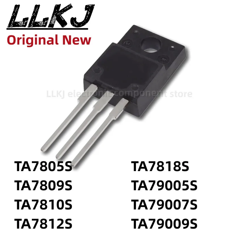 TA7805 7809 7810 7812 7818 79005 79007 79009S TO220F FET MOS TO-220F, 1Pc