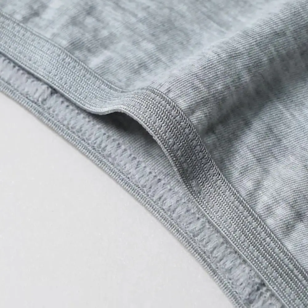5Pcs Traceless Men's Disposable Panties Mid Waist Simple Seamless Cotton Briefs Lingerie Underpants Underwears for Man Male