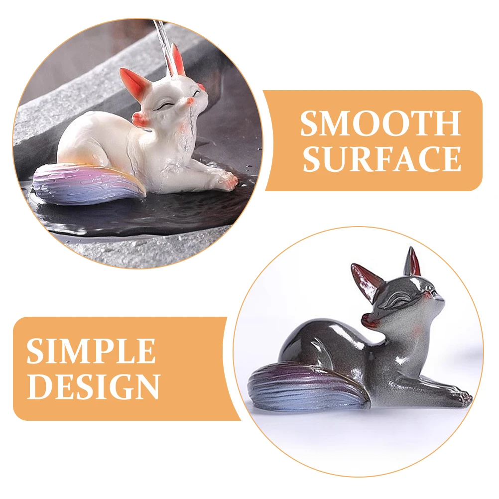 

Color-changing Pet Animal Small Desktop Decor Ornaments Resin Tabletop Figurine