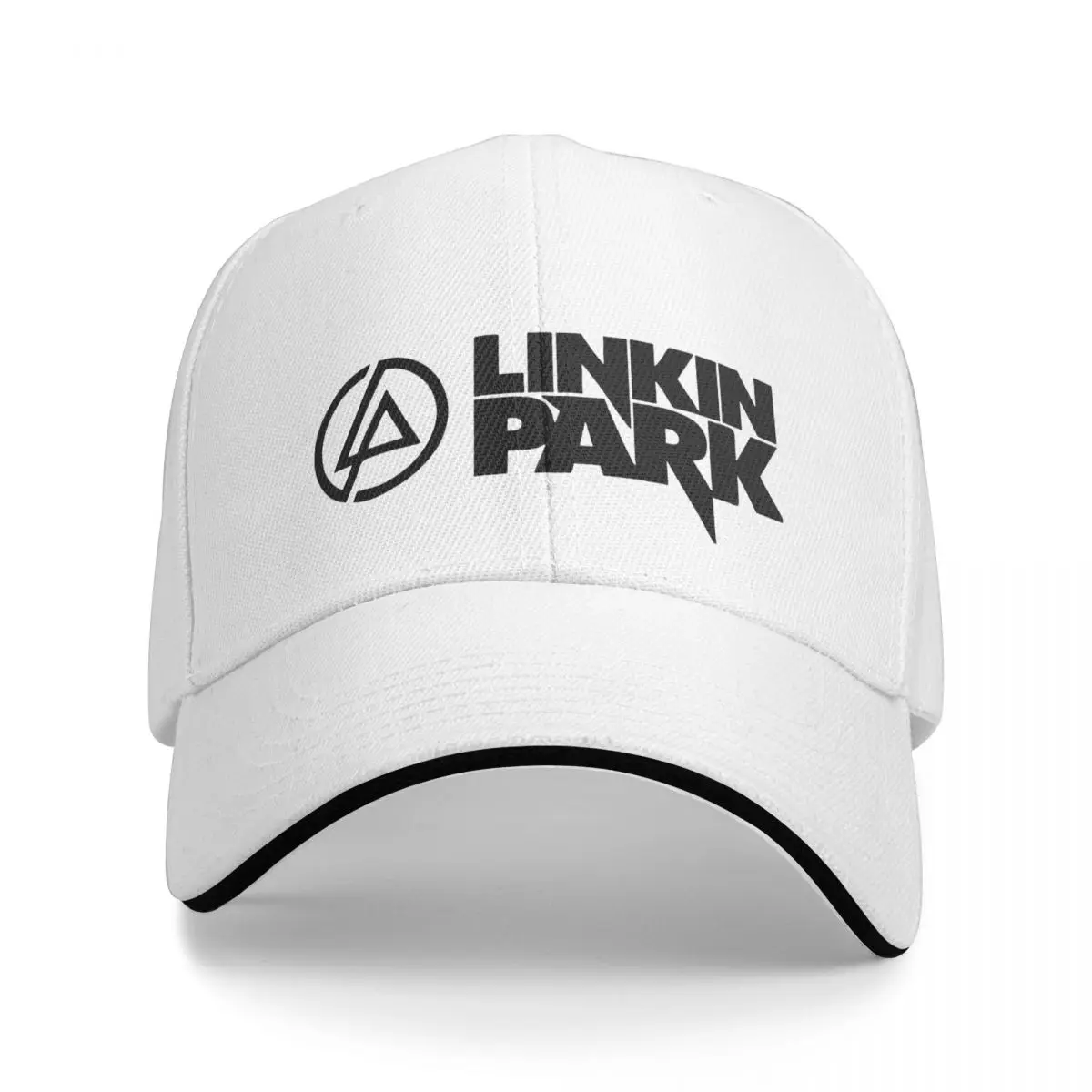 Linkinparks Logo Baseball Cap Retro Rock Music Sandwich Hat for Men Women Breathable Sun Hat Sport