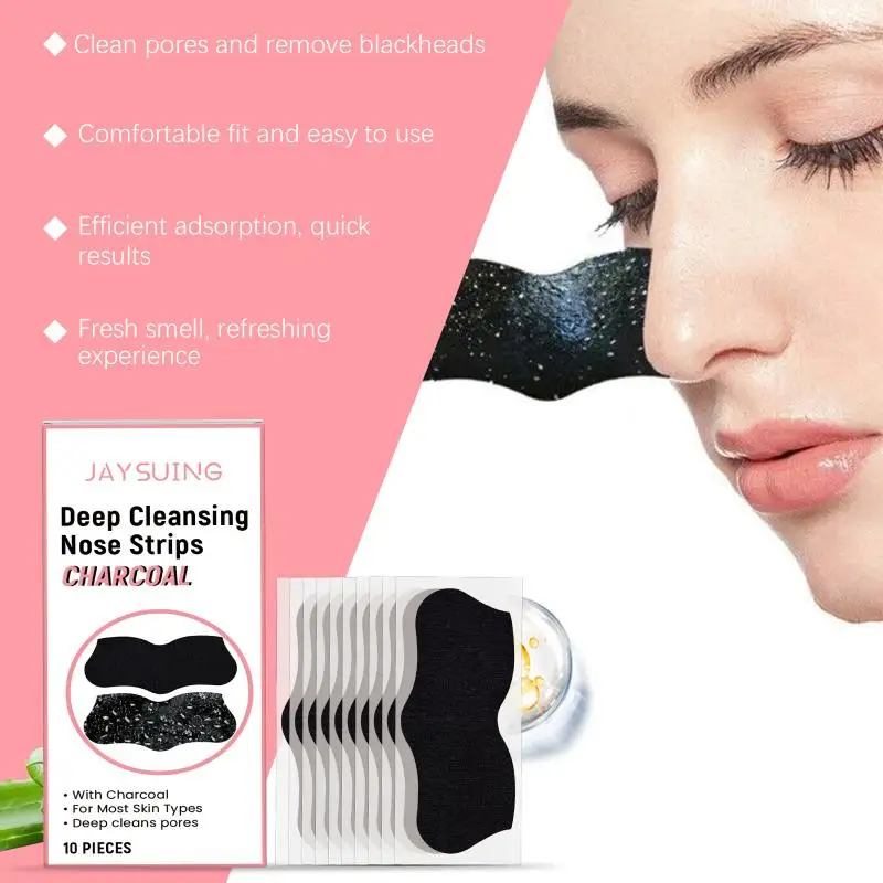 Blackhead Pore Nose Patch For Deep Facial Cleansing Gentle And Non Tightening Acne Pore Blackhead Daily Cleaning Nose Mask Patch