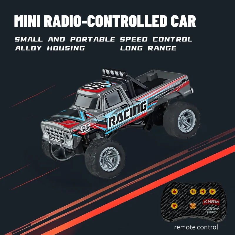 Nieuwe RC Auto MINI Legering 1/64 Afstandsbediening Auto Handig om 60 Minuten Werktijd te dragen Kinderen Geschenken Elektronisch Speelgoed
