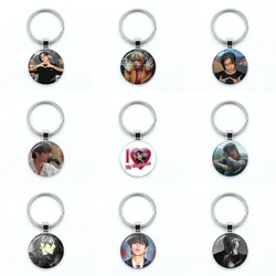 Dpr Ian Mito Dpr We Gang Gang  No Blueberries Mito Glass Pendant Keychain Jewelry Charm Bag Souvenir Key Ring