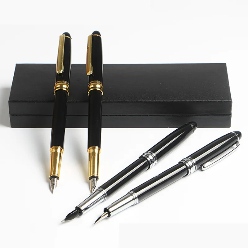 

0.5/0.7mm Black MB Fountain Pens High Quality Fountain Pens Office School Supplies Fashion Students Stationery Festival Day Gift