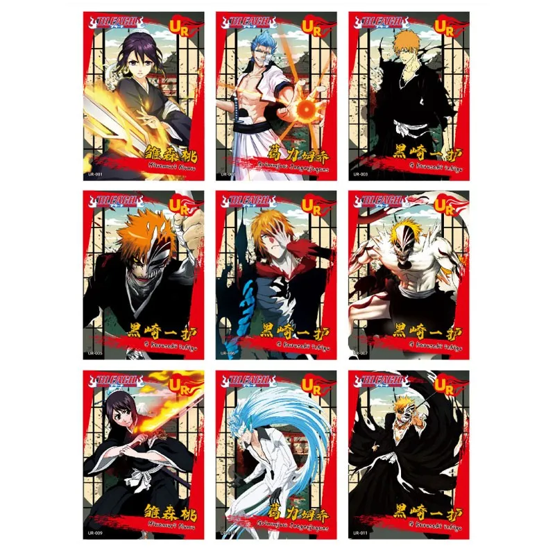 2023 Newest Bleach Collection Card Japanese Anime Figure Kurosaki Ichigo Booster Box ACG CCG TCG Doujin Toys And Hobby Gift