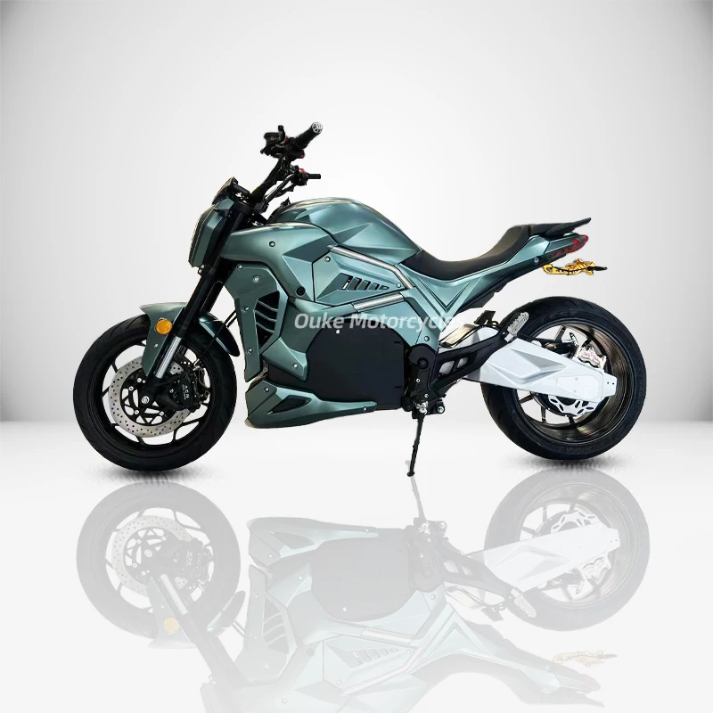 DMG heavy motorcycle high-speed driving different lithium battery energy powered racing electric motorcycle