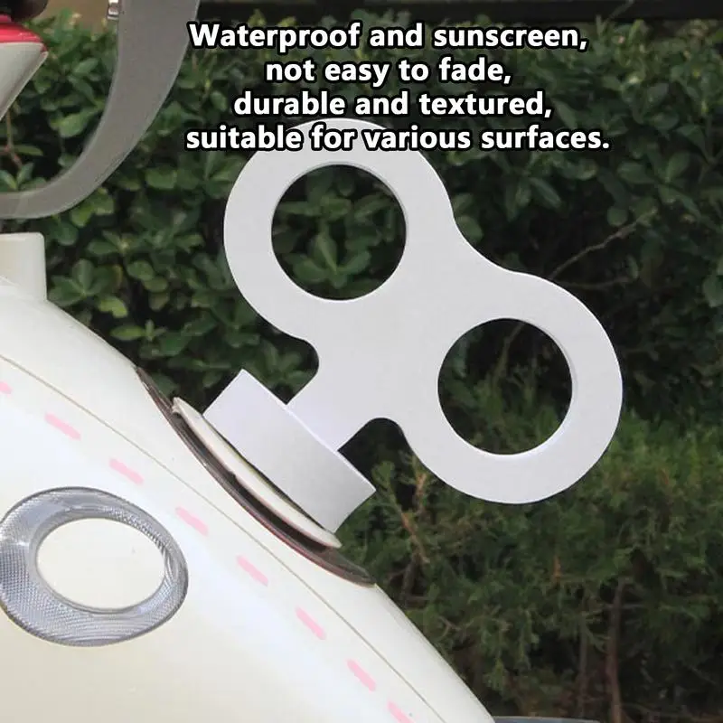 ثلاثية الأبعاد سيارة يختتم مفتاح لطيف عقارب الساعة يختتم مفتاح ل الجزء الخلفي من سقف السيارة الديكور ثلاثية الأبعاد ملصقات السيارات غريبة ملصق السيارات ديكور