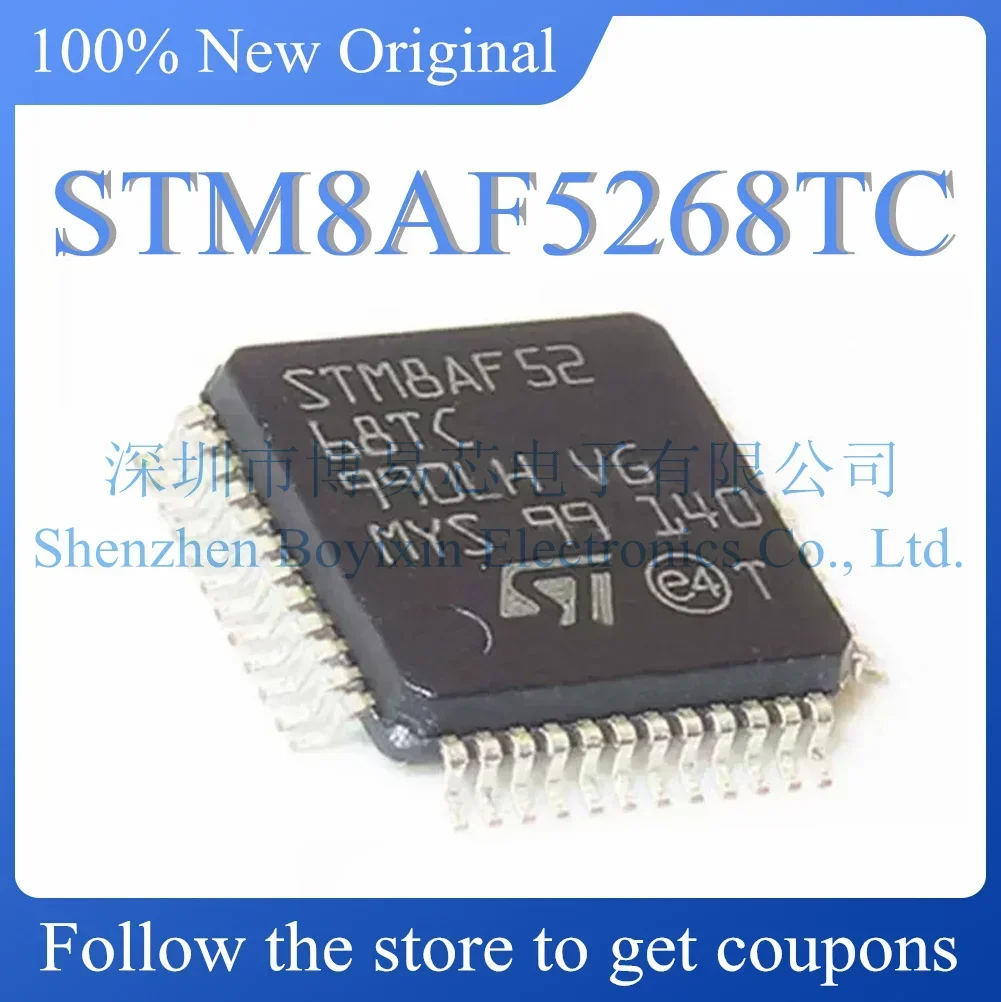 

NEW STM8AF5268TC.Original Product.LQFP48