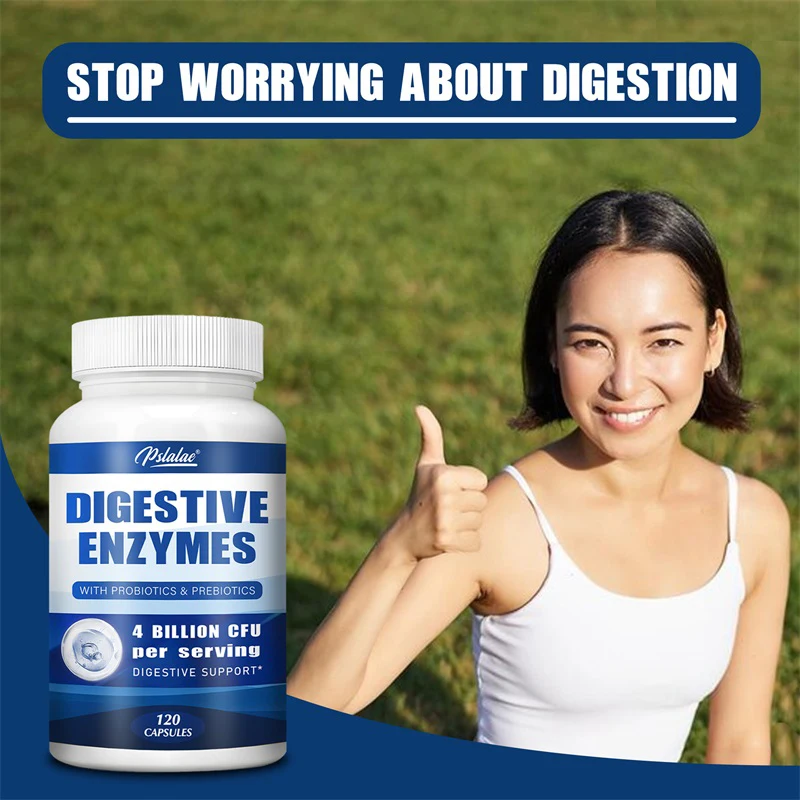 Digestive Enzymes - for Digestion and Gut Function,Reduce Bloating & Flatulence - with Multiple Enzymes,Prebiotics & Probiotics - Image 6