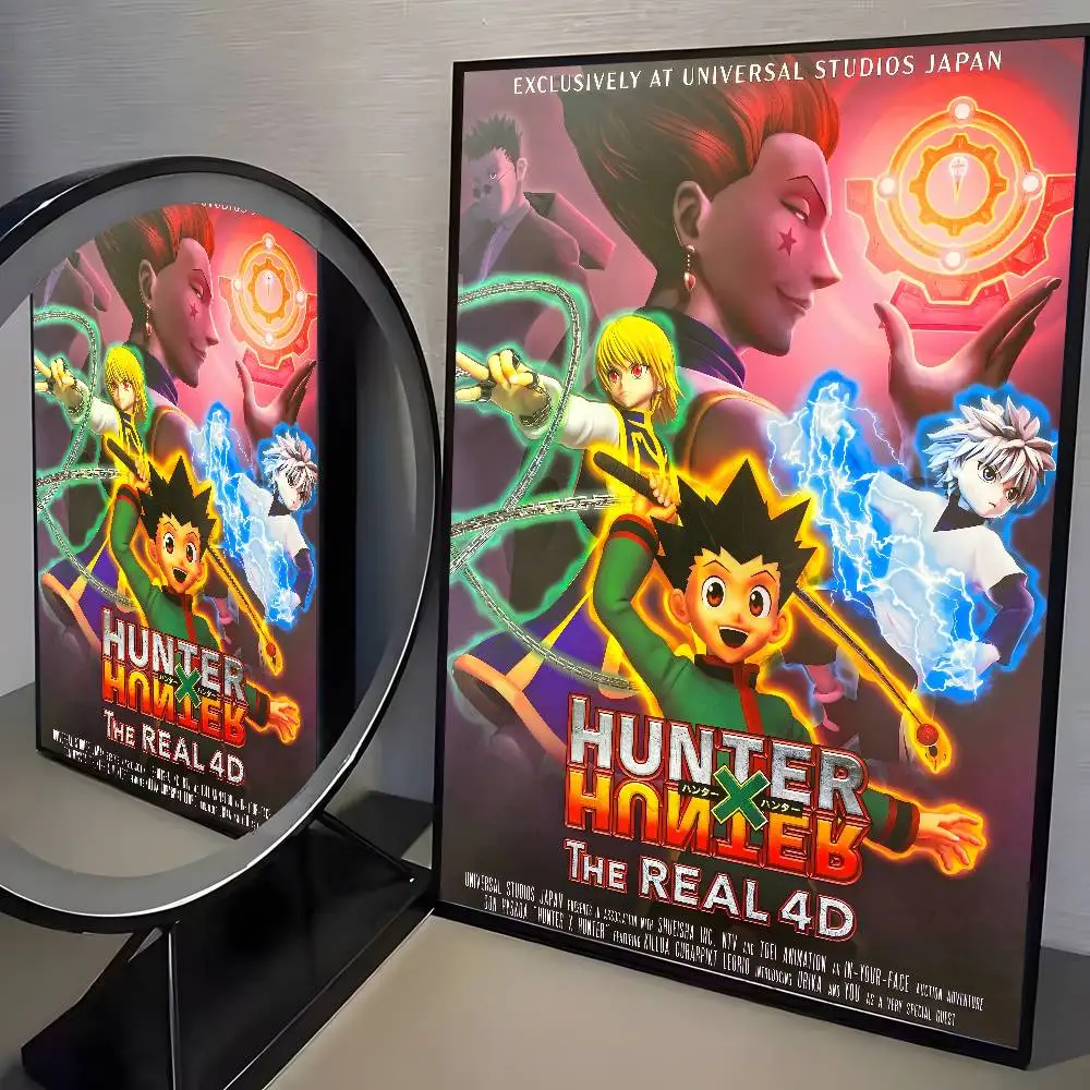 1 Stück Hochwertiges Japan Anime Hunter X Hunter Poster HD Leinwanddruck Ästhetisches Kunstdruckpapier Wandkunst für Wohnzimmer Heimdekoration – Detail 12