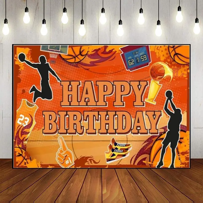 Happy Birthday Photography Backdrop Photo Banner Party Background Custom Neon Graffiti Theme Decoration Paint Splash Abstract