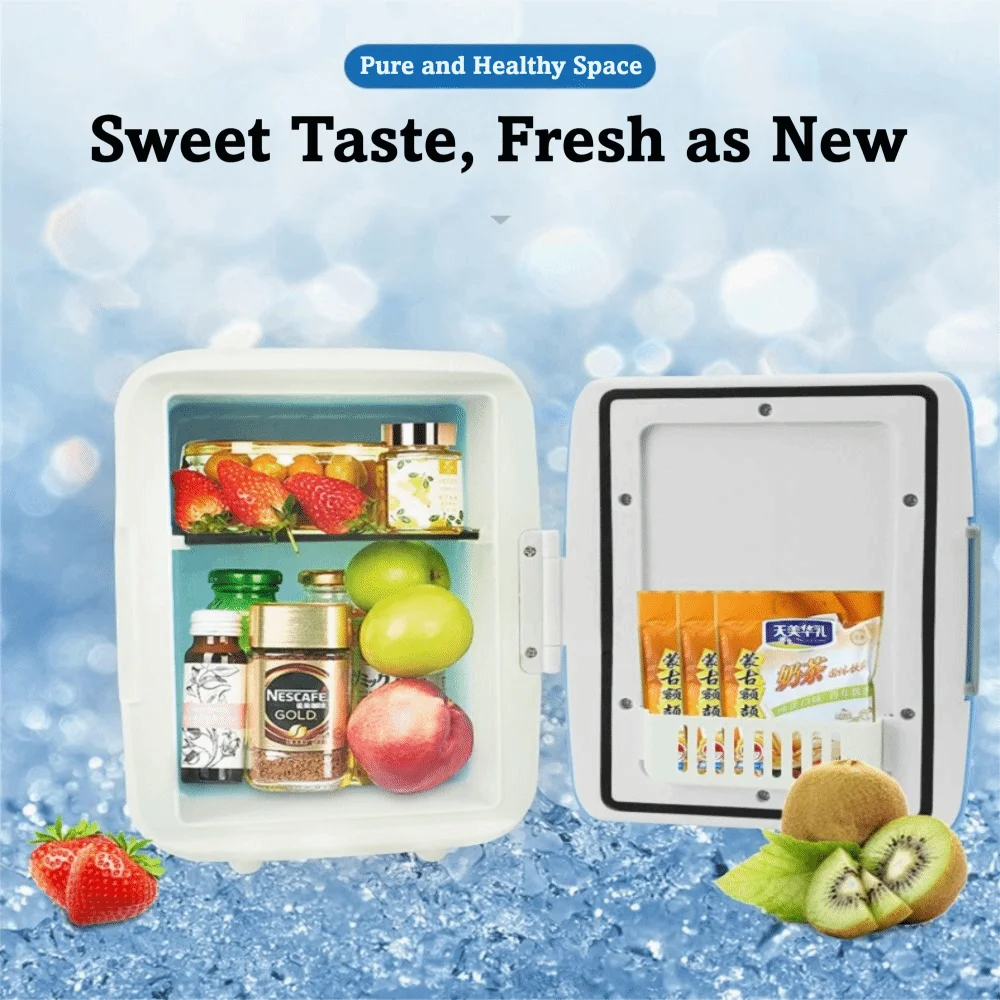 Compact Size Car Refrigerator Constant Temperature AC DC Powered Portable Cooler Box Dual Power Hot Cold Function