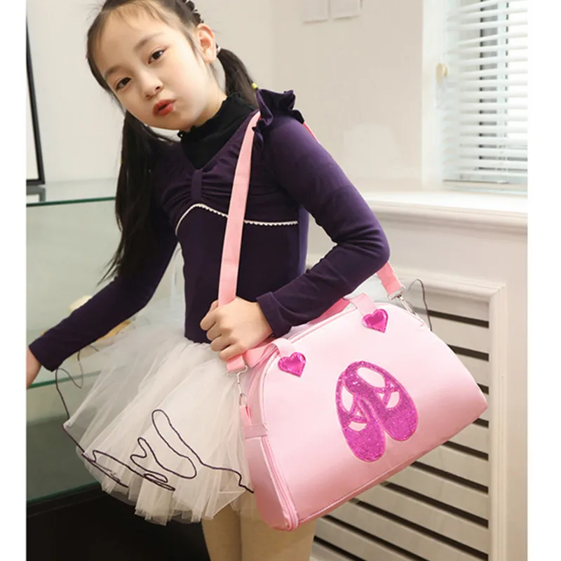 Sports Bag For Fitness Training Exercise Accessories Kids Dance Girl Children Handbags Travel Weekend School Shoulder Bolsas Gym