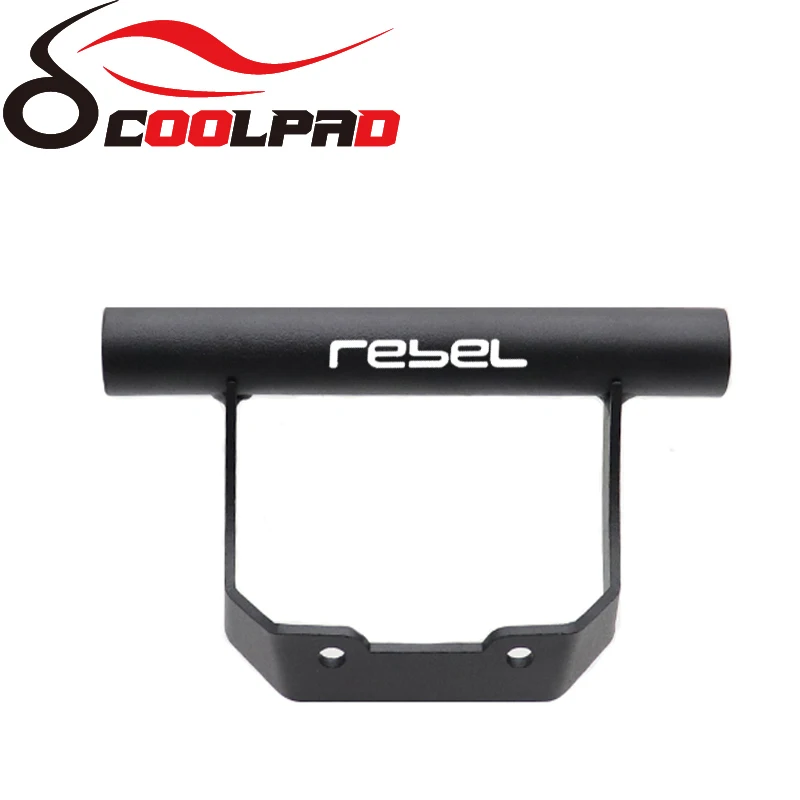 22mm Motorcycle Mobile Phone Holder GPS Stand Bracket Fit For Honda REBEL500 REBEL300 REBEL CMX 500 300 CMX500 CMX300 2017-2023