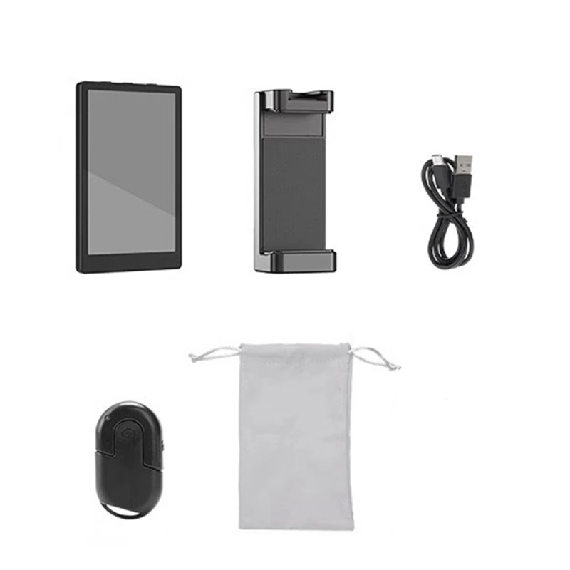 PH01 Phone Rear Camera Selfie Monitor+Phone Clip For Iphone Smart Phone Vlog Live Streaming Selfie Display Viewfinder