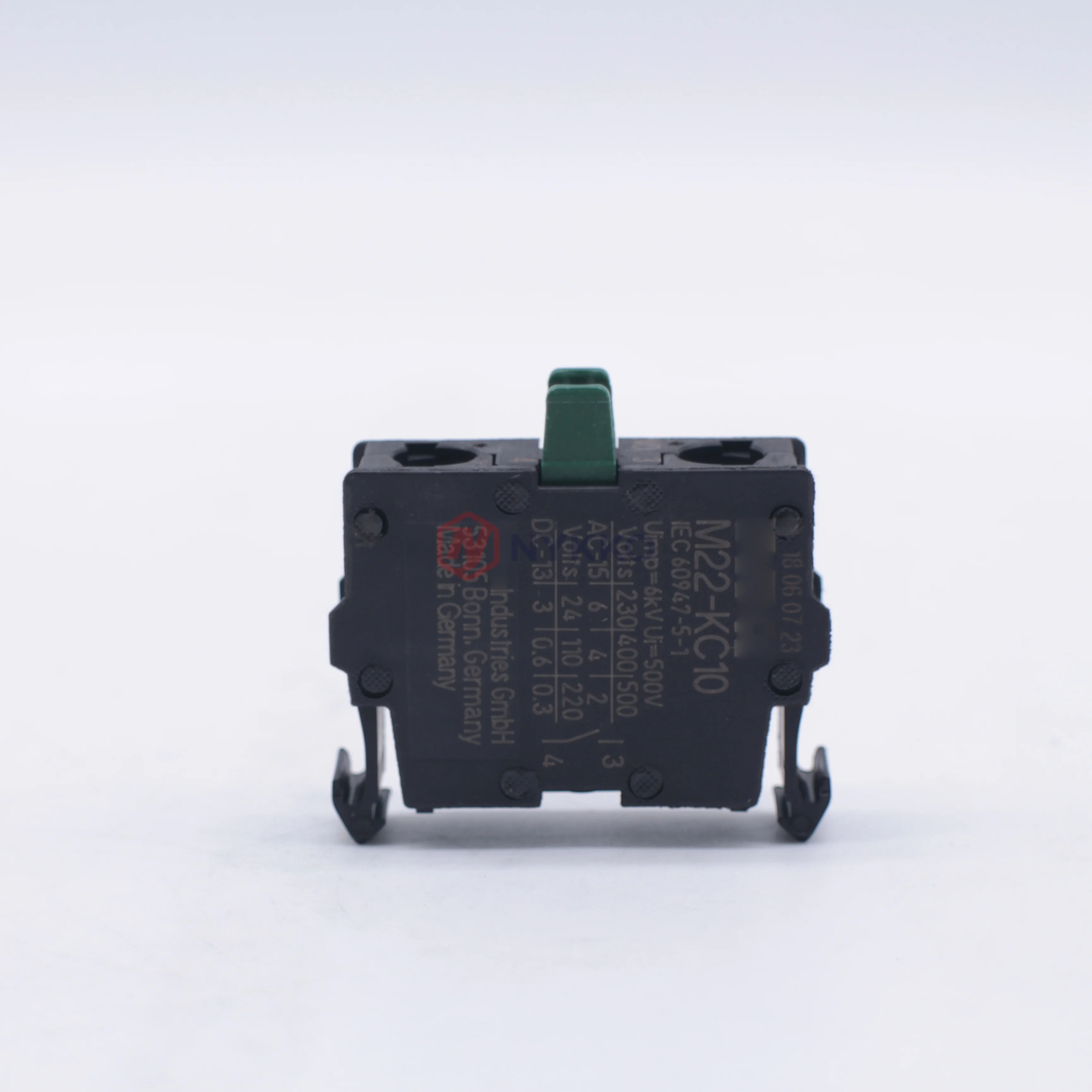 Original New M22-KC10 Industrial Control Switch 22mm Push Button Switch with LED Indicator Light for Automation System