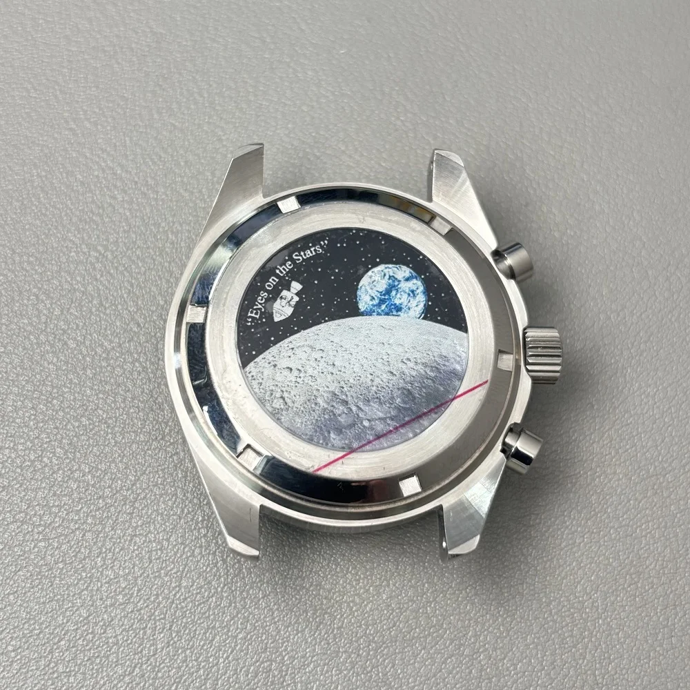 Japan VK63 Case moonswatch metal case back cover Chronograph Case