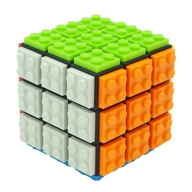 Building Blocks Cube 3x3x3 Puzzle Cubes Detachable Professional Magic Cube 3x3 Blocks Cube Educational Toys Gifts Diy