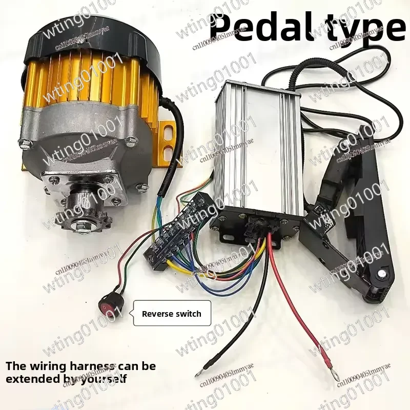 for 12-72V Pure Copper Brushless Geared Motor Low Speed High Torque Winch