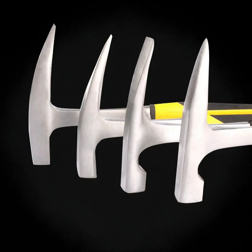 Versatile Geological Pick For Mineral Exploration Rock Chipping Professional Construction Hand Tool Durable Steel Quality