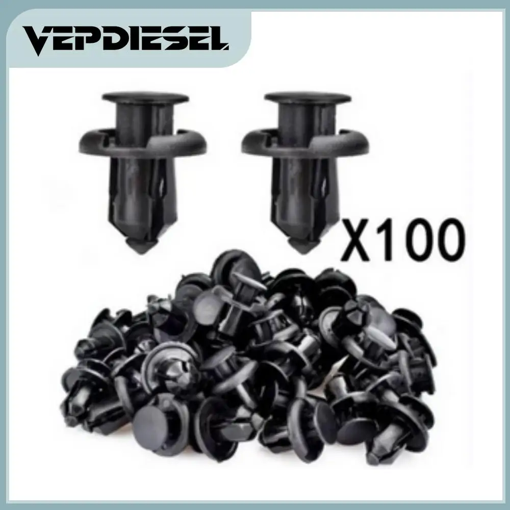 

100x Bumper Fender Clip Retainer Fastener Rivet Screw For Subaru BRZ Forester Legacy WRX 2000-2019 Part# 90914-0007 A21420