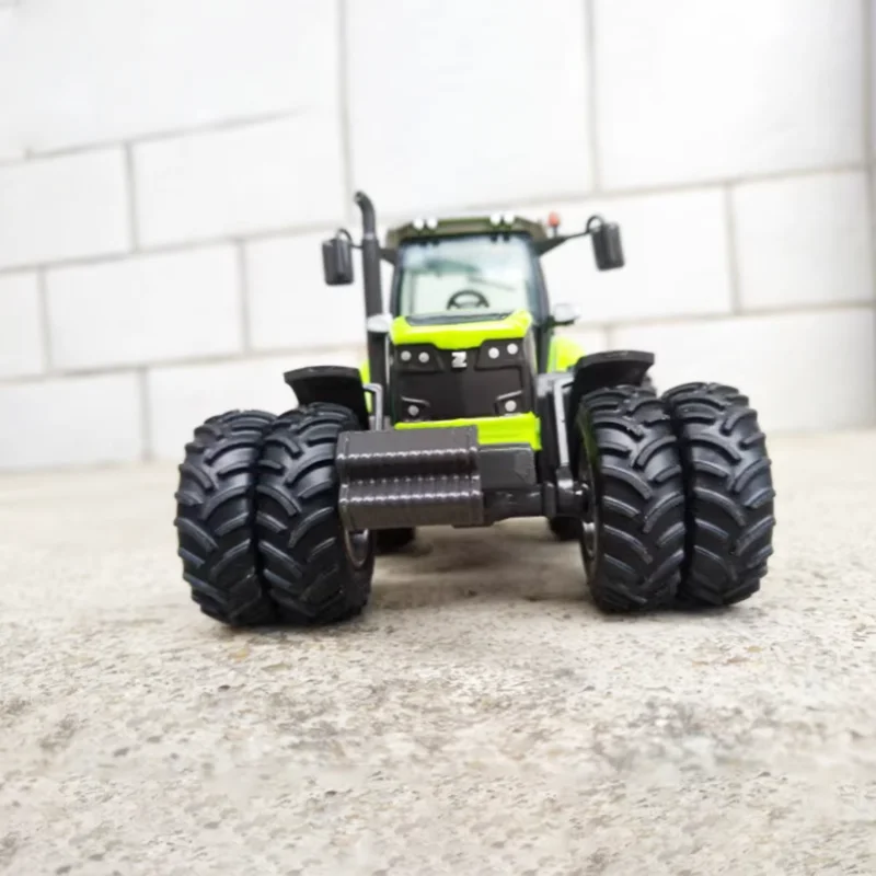 Diecast escala 1:50 PL2304 liga modelo de trator com rodas produto acabado simulação brinquedo coleção modelo estático display