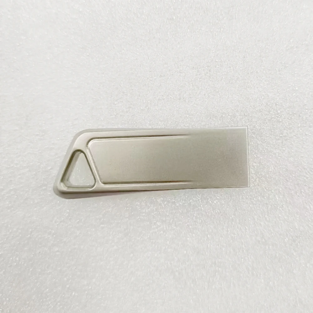

10 Pieces No Logo Triangle Metal New USB Case USB Shell they suitable load for UDP flash It is no memory chip