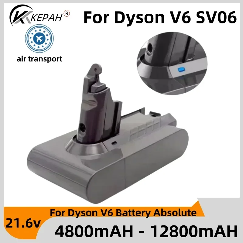 21.6V Batterie Suitable for Dyson  V6  Series SV12 DC62 SV11 Handheld Vacuum Cleaner battery Rechargeable Battery V6 Fluffy YH5