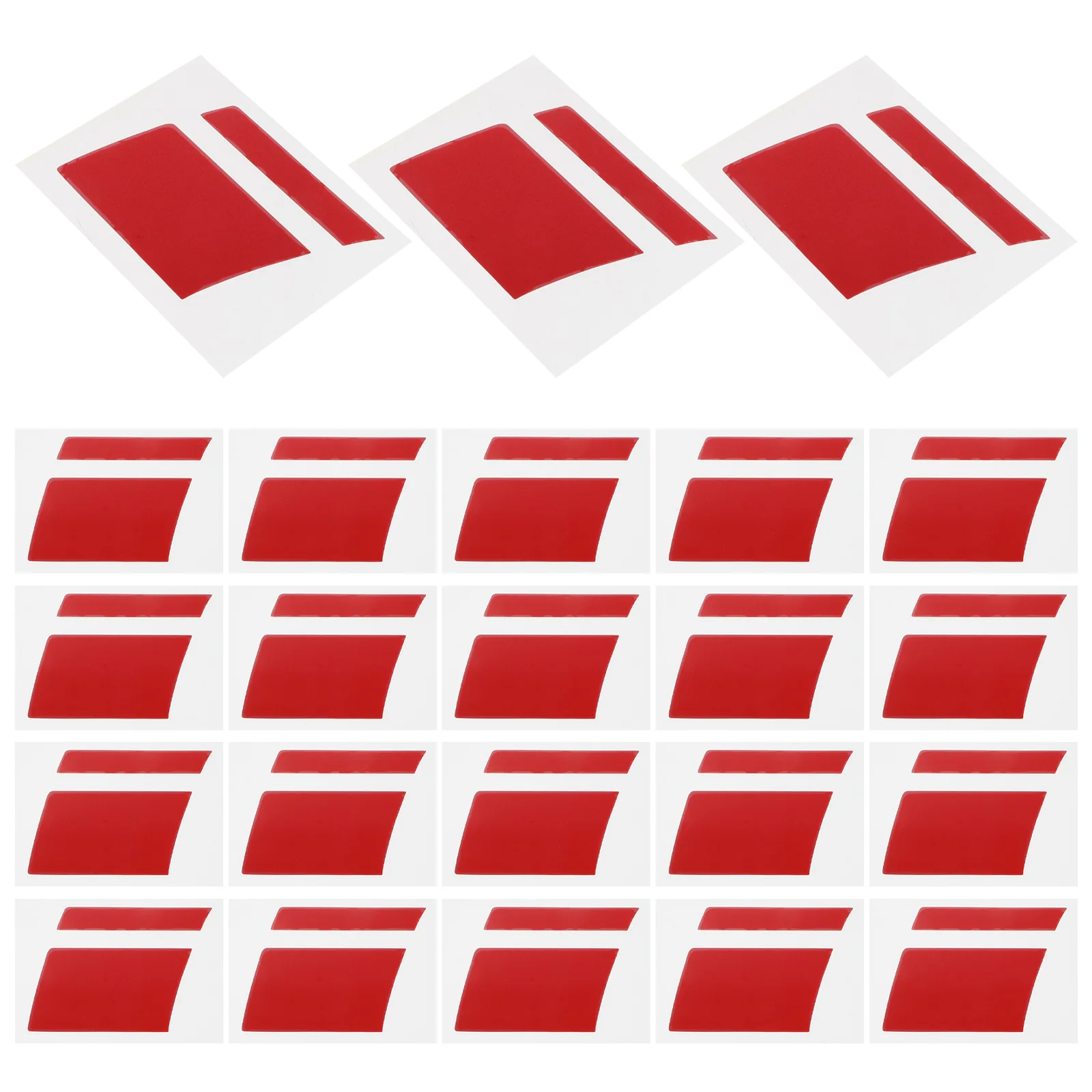 

60Pcs Reflective Car Wheel Rim Stickers Waterproof Scratchproof for Auto Exterior Decoration Safety Night Decal