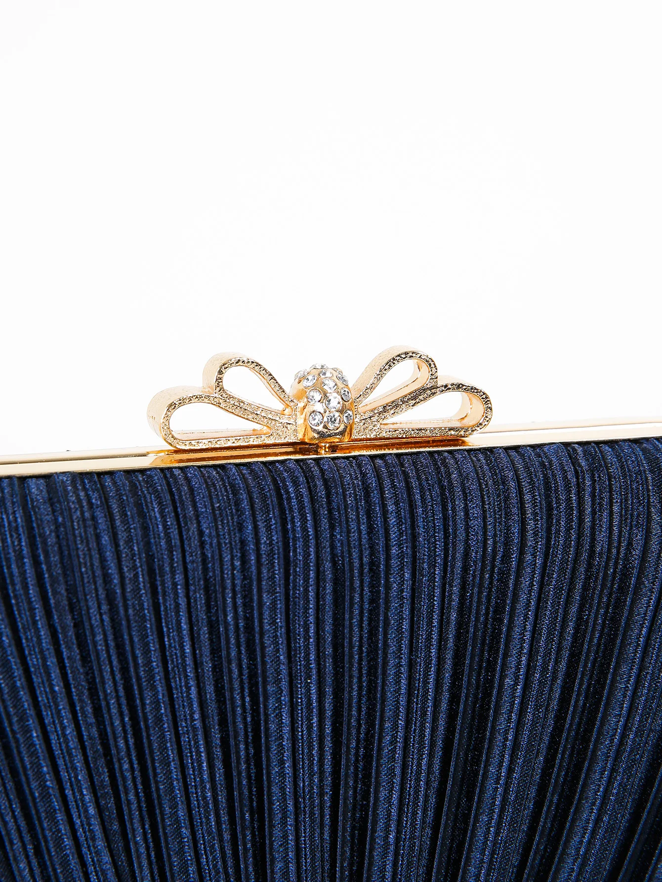 Elegant Rhinestone Bowknot Closure Novelty Bag Clutch Purses Bride and Bridesmaid Handbag Elegant Evening Bag for Women Club Pa