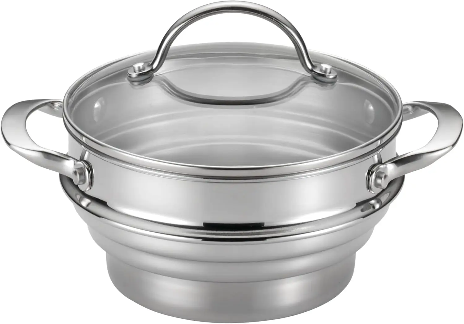 

Classic Stainless Steel Universal Covered Steamer Insert