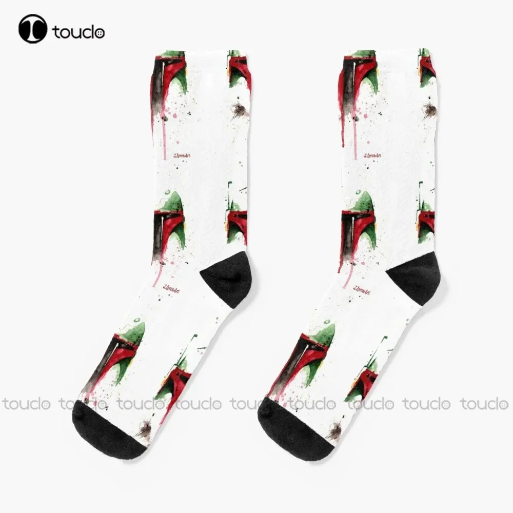 

Акварельные носки Bountyhunter Star Space Scifi