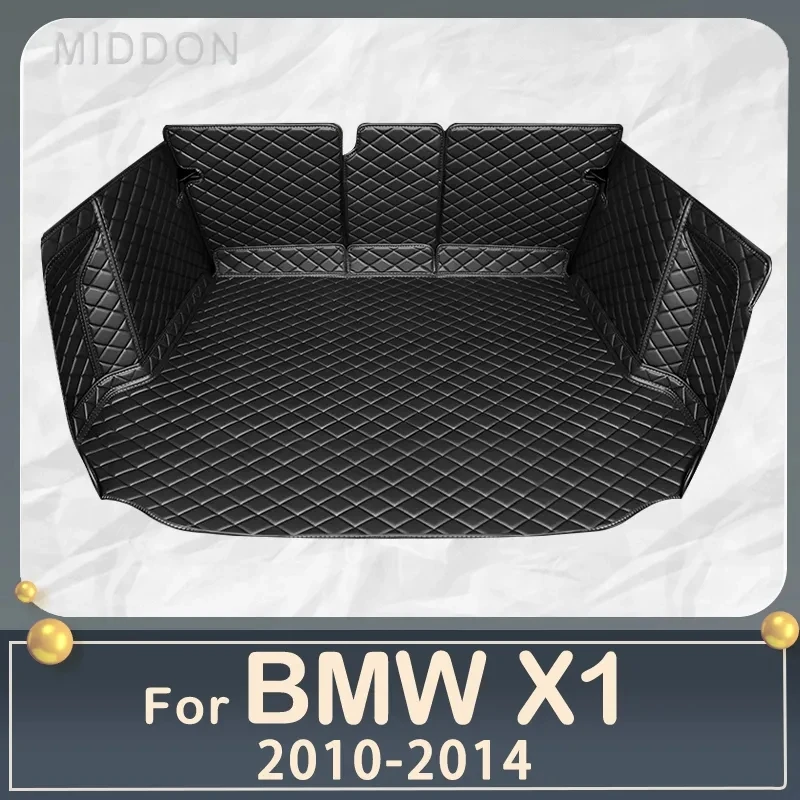 Car trunk mat for BMW X1 E84 2010 2011 2012 2013 2014 cargo liner carpet interior accessories cover