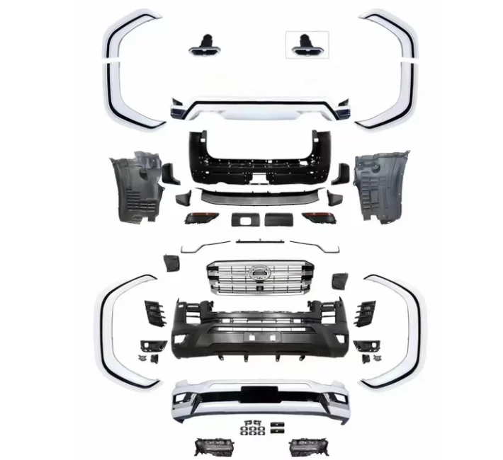 

BR High Quality Body Kit for LC300 Land Cruiser Low-End Upgrade with Mona Lisa Front and Rear Bumpers High-End Model FJ Cruiser