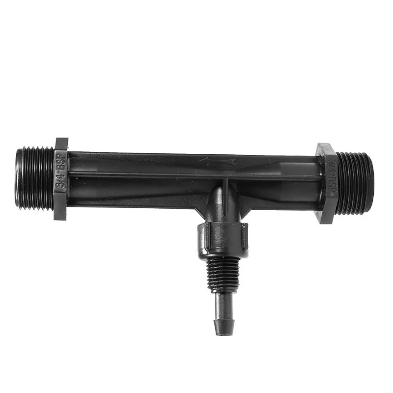 G3 4 Connector Irrigation Tool Garden Maintenance Irrigation Fertilizer Tool Adapter Black Color Convenient Use