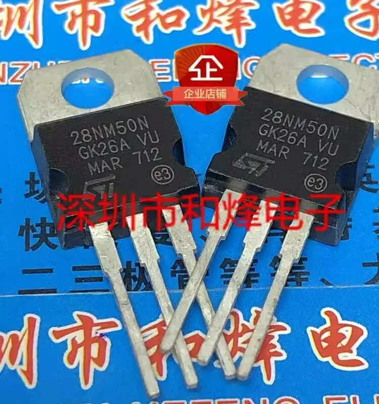 5PCS P28NM50N STP28NM50N  TO-220  550V  21A  In stock, can be purchased directly from Shenzhen Huayi Electronics