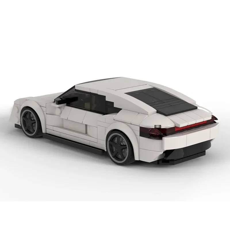 

350 шт. новая модель автомобиля MOC, строительные блоки, автомобиль с восемью сетками, городской шоссе, модульный детский строительный блок, игрушка, подарок на праздник