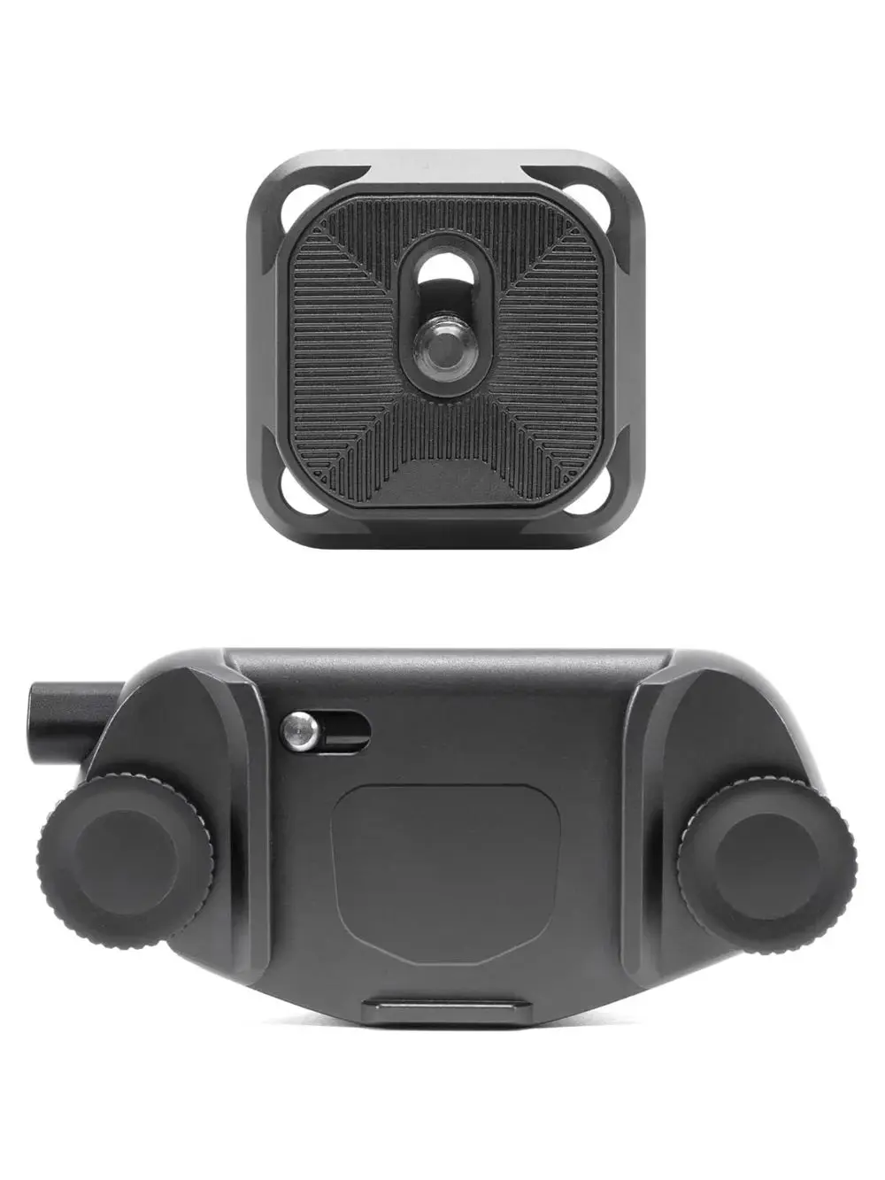 Capture Camera Clip V3, zwart met plaat, geschikt voor D SLR-, compacte en point-and-shoot-camera's, veilig, stabiel en toegankelijk - afbeelding 2