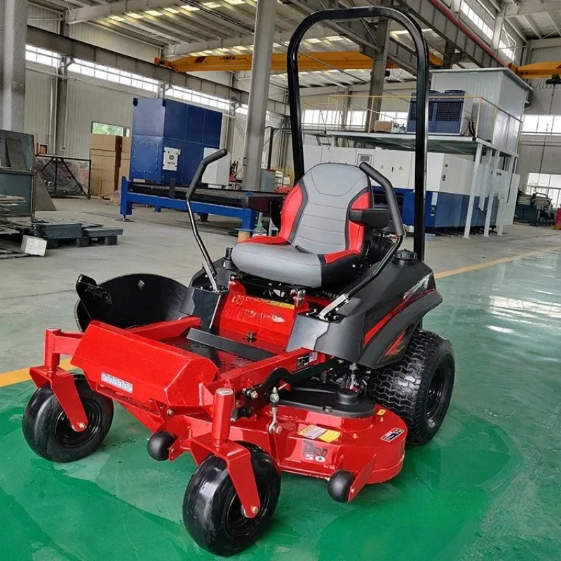 50-inch Zero-Turn Riding Lawn Mower EPA Euro 5 Certified Hydraulically Controlled Commercial Grade Mowing Equipment
