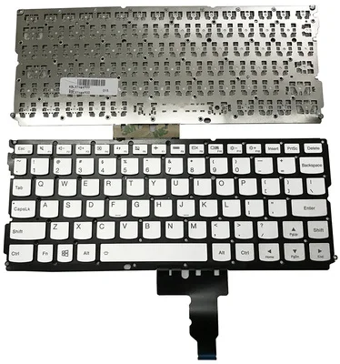 NEW For Lenovo IdeaPad yoga 900s-12ISK Keyboard backlit US silver No Frame