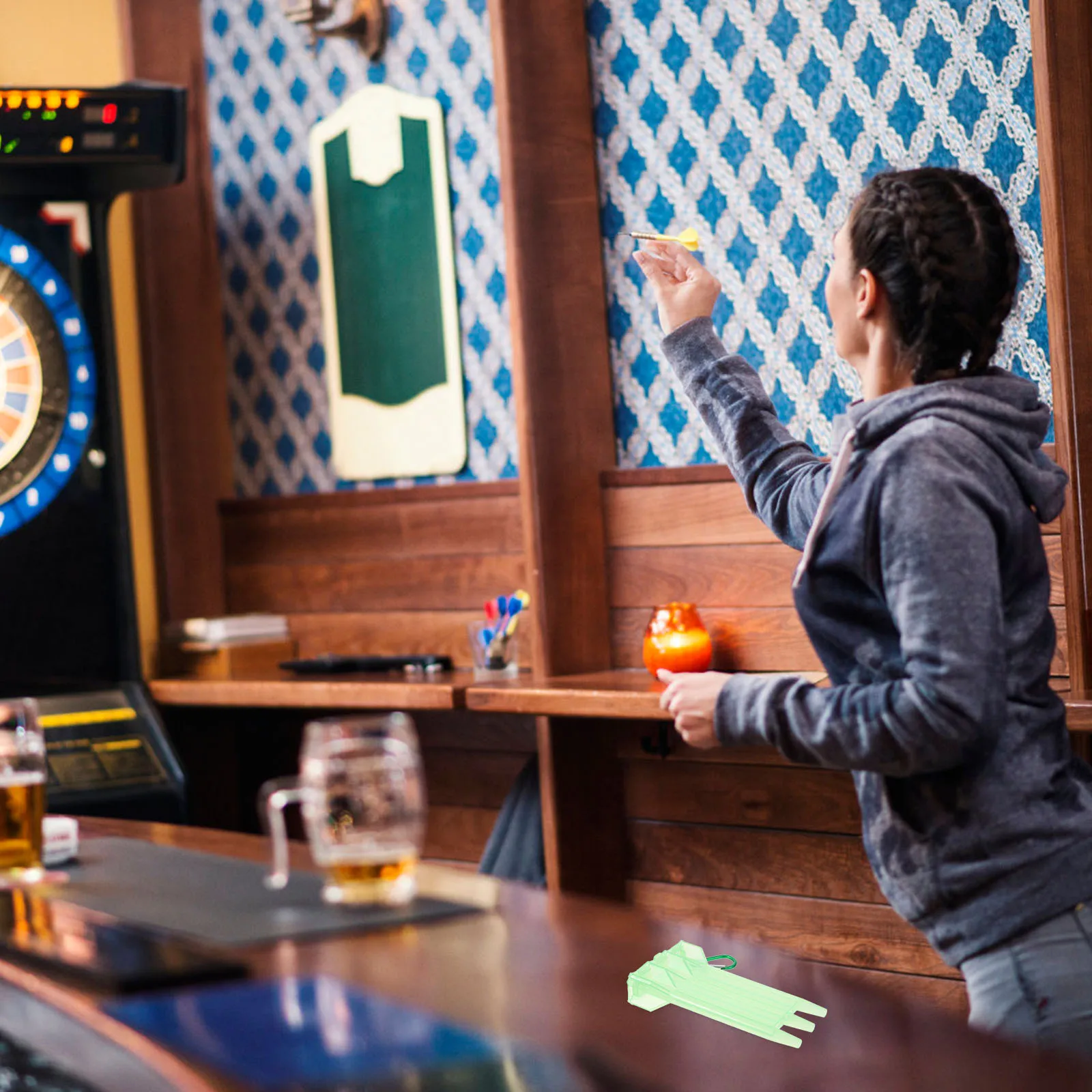 

Portable Dart Case Four-Edged Storage Box Compact Lightweight Carrying Box Durable Wear-Resistant Steel Storage